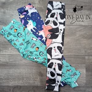 Coralup 3 Pack Pajama Pants Size 110 (5)